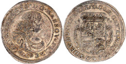 XV Kreuzer 1686 (bogig) IXA, Herborn. Brustb. N.r. Darunter Zwei Blumen/Wappen. Mit NASSOV*. Vorzüglich, Min. Schrötling - Pièces De Monnaie D'or