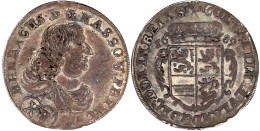 XV Kreuzer 1689 IXA, Herborn. Brustb. N.r. Darunter Blume/Wappen. In Der Vs.-Umschrift Doppelpunkt Nach NASSOV:, Die Rs. - Gold Coins