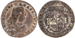 XV Kreuzer 1689 IXA, Herborn. Brustb. N.r. Darunter Blume/Wappen. In Der Vs.-Umschrift Doppelpunkt Nach NASSOV:, Die Rs. - Pièces De Monnaie D'or