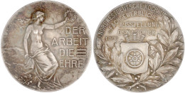 Silbermedaille 1906. I. Norddt. Kochkunst- U. Fachgewerbl. Ausstellung. 50 Mm; 56,21 G. Im Defekten Etui. Vorzüglich, Ma - Goldmünzen