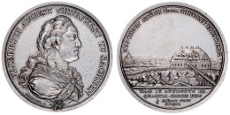 Doppelter Konventionstaler 1786, Dresden. Ausbeute Der Grube "Beschert Glück" In Freiberg. 46,64 G. Auflage Nur 700 Ex.  - Gold Coins