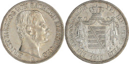 Vereinstaler 1869 B. Vorzüglich/Stempelglanz. Jaeger 113. Thun 356. AKS 61. - Gold Coins