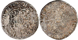 Dicken 1619 (1 In Der Jahreszahl In Form Eines Pfeils), Wörrstadt. Mit Der Titulatur Kaiser Matthias. Gutes Sehr Schön,  - Gouden Munten
