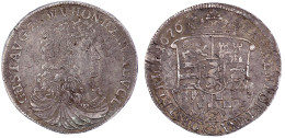 2/3 Taler 1676, Unbestimmte Münzstätte. Sehr Schön, Etwas Rauhe Oberfläche, Sehr Selten. M.-J./V. 298. Davenport. 917. - Pièces De Monnaie D'or