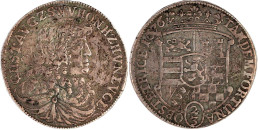 2/3 Taler 1676, Unbestimmte Münzstätte. Sehr Schön, Sehr Selten. M.-J./V. 303. Davenport. 916. - Gold Coins