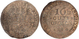 Gulden Zu 16 Gute Groschen 1676, Unbestimmte Münzstätte. Wahlspruch 4. Sehr Schön, Schöne Patina, äußerst Selten. M.-J./ - Gold Coins