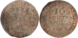 Gulden Zu 16 Gute Groschen 1676, Unbestimmte Münzstätte. Wahlspruch 4. Sehr Schön, Schöne Patina, äußerst Selten. M.-J./ - Gouden Munten