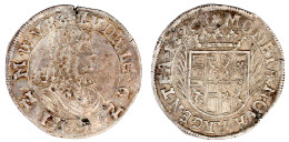 60 Kreuzer (Gulden) 1676, Hohensolms. Porträttyp II. Die Vorderseitenumschrift Beginnt Oben, Geteilt Durch Die Wertzahl  - Gold Coins