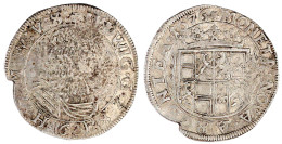 60 Kreuzer (Gulden) 1676, Hohensolms. Porträttyp III. Ohne Münzmeistersignatur (Peter Paul Peckstein). Die Vorderseitenu - Gouden Munten