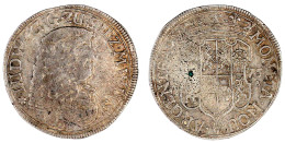 60 Kreuzer (Gulden) 1676, Hohensolms. Porträttyp V. Mit Zwei Rosetten Am Anfang Der Vorderseitenumschrift Und Mit Fünf L - Gouden Munten