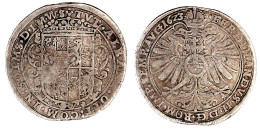 1/2 Reichstaler 1623, Laubach. Mit Titel Ferdinands II. 13,72 G. Fast Stempelglanz, Von Größter Seltenheit Ex. Der 217.  - Goldmünzen
