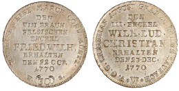 30 Kreuzer 1770, Wertheim, Auf Die Geburt Des Dritten Enkels Wilhelm Ludwig Christian. Gutes Vorzüglich, Selten. Joseph  - Gold Coins