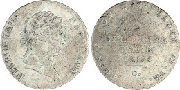 Konventionstaler 1813 C. Sehr Schön, Justiert, Min. Prägeschwäche. Jaeger 8. AKS 9. - Gold Coins