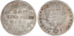 6 Kreuzer 1767, Stuttgart. Sehr Schön. Klein/Raff 405. - Gold Coins