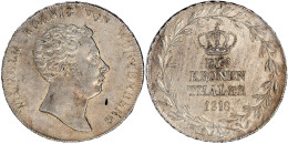 Kronentaler 1818. Vorzüglich, Min. Schrötlingsfehler. Jaeger 37. Thun 429. AKS 64. - Pièces De Monnaie D'or