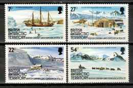 British Antarctic Territory 1985 / Graham Land Expedition Ship Airplane MNH Expedición En La Antártida / Cu17628  1-42 - Polar Explorers & Famous People