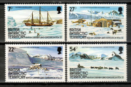 British Antarctic Territory 1985 / Graham Land Expedition Ship Airplane MNH Expedición En La Antártida / Cu17628  1-42 - Polar Exploradores Y Celebridades
