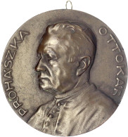 Einseitige Bronzegussmedaille O.J. Auf Ottokar Prohaszkar (1858 Nyitra Bis 1927 Budapest), Bischof Von Szekesfehervar In - Altri & Non Classificati