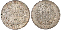 1873 D. Vorzüglich/Stempelglanz. Jaeger 9. - Other & Unclassified