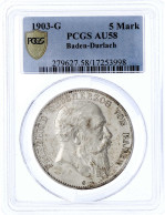 5 Mark 1903 G. PCGS Grading AU58. Jaeger 33. - Other & Unclassified