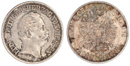 2 Mark 1876 H. Fast Vorzüglich, Patina. Jaeger 66. - Other & Unclassified