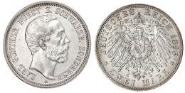 2 Mark 1896 A. Vorzüglich. Jaeger 168. - Andere & Zonder Classificatie