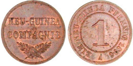 1 Neuguinea Pfennig 1894 A. Vorzüglich/Stempelglanz. Jaeger 701. - Nuova Guinea Tedesca