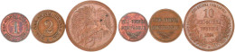 3 Stück: 1, 2 Und 10 Neu-Guinea Pfennig 1894 A. Im Durschnitt Vorzüglich. Jaeger 701,702,703. - Deutsch-Neuguinea