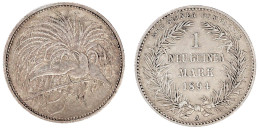 1 Neuguinea-Mark 1894 A, Paradiesvogel. Sehr Schön/vorzüglich. Jaeger 705. - German New Guinea