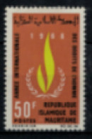 Mauritanie - "Année Internationale Des Droist De L'Homme" - Neuf 1* N° 247 De 1968 - Mauritania (1960-...)