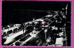 CPSM - NICE 06 - La Promenade Des Anglais La Nuit Blanche - Nizza By Night