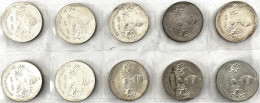 10 X 10 Mark 1977, Guerickeprobe. Magdeburger Halbkugeln Mit Pferden. Alle Stempelglanz. Jaeger 1565 P (10). - Other & Unclassified
