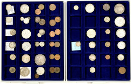 Sammlung Von 56 Teils Besseren Münzen Ab Dem 17. Jh. Von Aachen Bis Würzburg. Dabei Viel Baden, Bayern Mit Taler 1816 Un - Andere & Zonder Classificatie