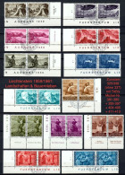 Liechtenstein 1959/61: "Landschaften & Bauernleben" Zu 325-336+338 Mi 381/413 +TAB Mit ⊙ VADUZ (Zumstein CHF 27.00) - Used Stamps