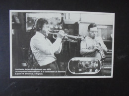 L'orchestre De Jazz Ecaussinnois Vers 1978. Gilbert Blyaert Et Jo Taterman - Ecaussinnes