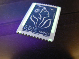 France - PHO Légèrement Décalé Verticalement Sur Roulette N° 3973 - Neuf ** - Marianne De Lamouche - Unused Stamps