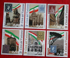 150 Years Of Italian Unity 2011 Mi 1690-1695 Yv 1543-1548 POSTFRIS / MNH / **  VATICANO VATICAN VATICAAN - Ongebruikt