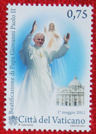 Pope John Paul II Beatification  2011 Mi 1699 Yv 1552 POSTFRIS / MNH / **  VATICANO VATICAN VATICAAN - Unused Stamps
