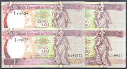 4x 2 Liri L. 1967 (1994). I- Pick.. 45. - Malta