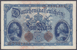 5 Mark 5.8.1914. KN. 7-stellig, Serie Q. I. Rosenberg 48b. Grabowski. Deu-54b. Pick 47. - Andere & Zonder Classificatie