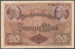 20 Mark 5.8.1914. KN. 6-stellig, Serie V. I- Rosenberg 49a. Grabowski. Deu-55a. Pick 48. - Sonstige & Ohne Zuordnung