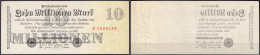 10 Mio. Mark 25.7.1923. KN. 7-stellig, Abklatsch Der Vs. Auf Rs. (Halbseitig). III+ Rosenberg 92a Var.. Grabowski. DEU-1 - Andere & Zonder Classificatie