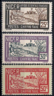 NIGER Timbres-Taxe N°15* à 17* Neufs Charnières TB Cote : 3€75 - Ongebruikt