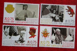 Pope Benedict XVI 2011 Mi 1712-1715 Yv 1553-1556 POSTFRIS / MNH / **  VATICANO VATICAN VATICAAN - Neufs