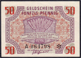 Rheinland Pfalz, Landesregierung, 50 Pfg. 15.10.1947 Serie A. I- Rosenberg 213. Grabowski. FBZ-6. - Sonstige & Ohne Zuordnung