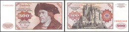 500 Deutsche Mark 2.1.1980. Serie V/R. III. Rosenberg 290a. Grabowski. BRD-34a. Pick 35c. - Autres & Non Classés