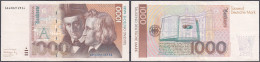 1000 Deutsche Mark 1.8.1991. Serie AD/Z. III. Rosenberg 302a. Grabowski. BRD-46a. Pick 44a. - Autres & Non Classés