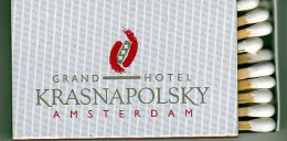 Boîte D'Allumettes - AMSTERDAM - HOTEL KRASNAPOLSKY - Boites D'allumettes