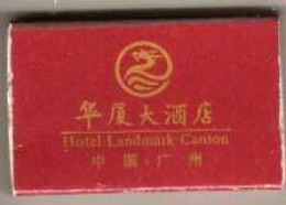 Boîte D'Allumettes - HOTEL LANDMARK - CANTON CHINE - Scatole Di Fiammiferi