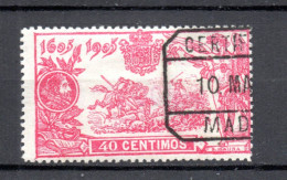 Spanien 1905 Freimarke 225 Don Quijote 40 Centimos Gebraucht - Gebraucht